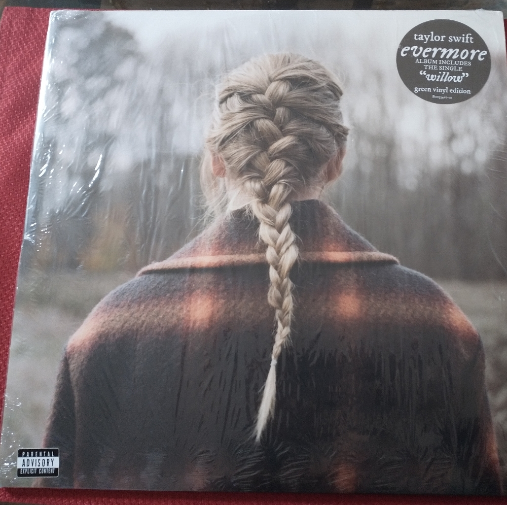 Taylor Swift evermore Canadian opaque green vinyl